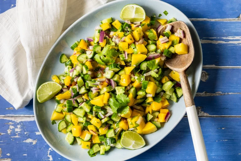 AIP Mango Cucumber Salad