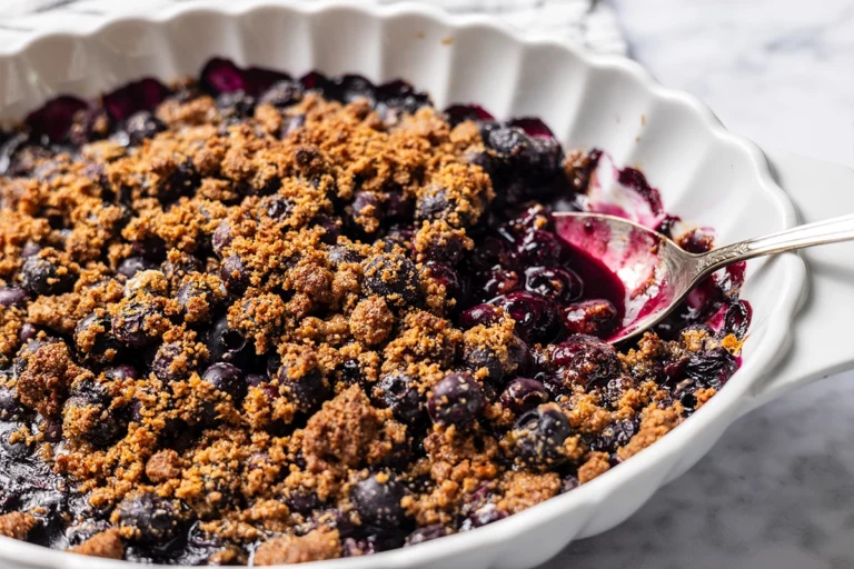 Blueberry Crumble (AIP, Paleo, Gluten-Free)